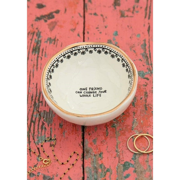 Giving Trinket dish One friend LittleLintons