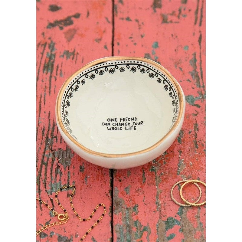 Giving Trinket dish One friend LittleLintons