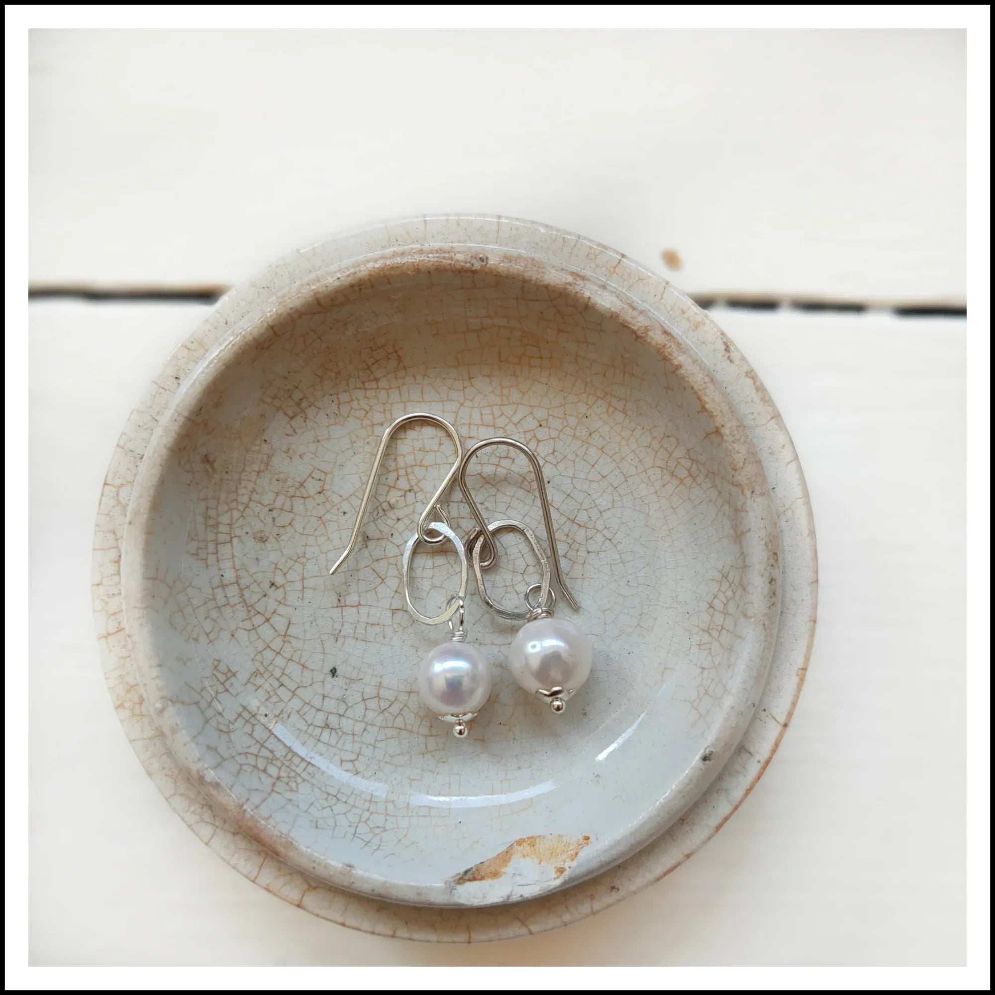 Paird free form earrings Paird