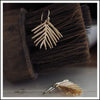 Paird  frond earrings Paird