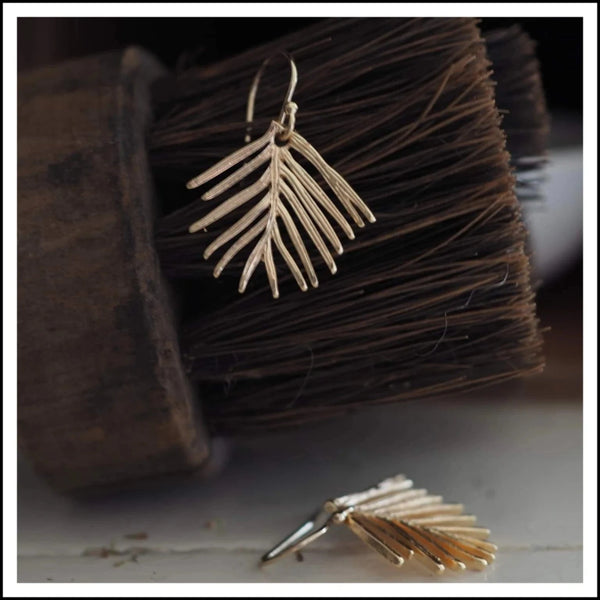 Paird  frond earrings Paird