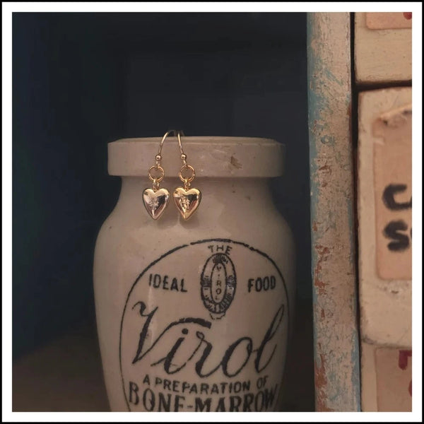 Paird  radiant heart earrings Paird