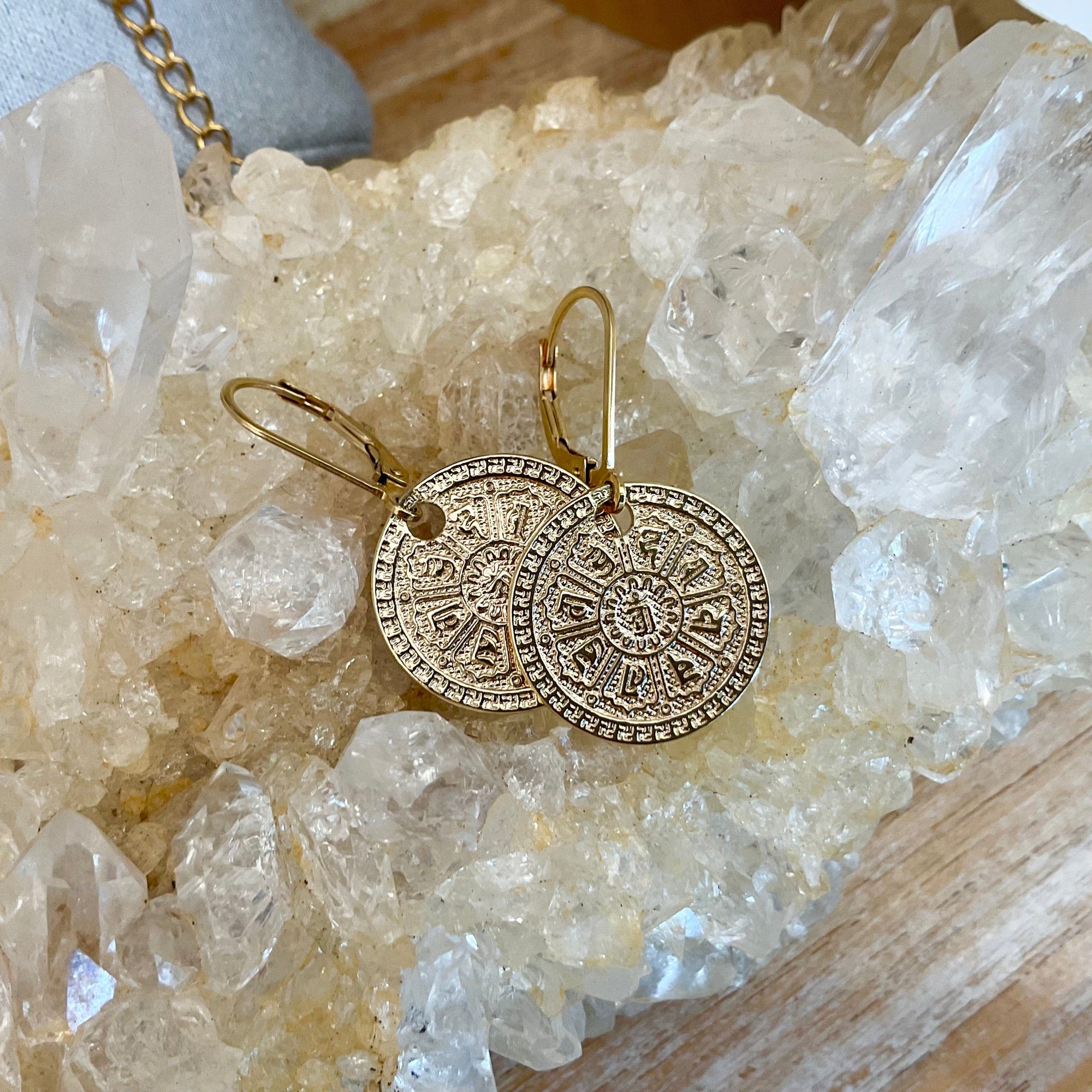 Paird Spellbound disc earrings Paird