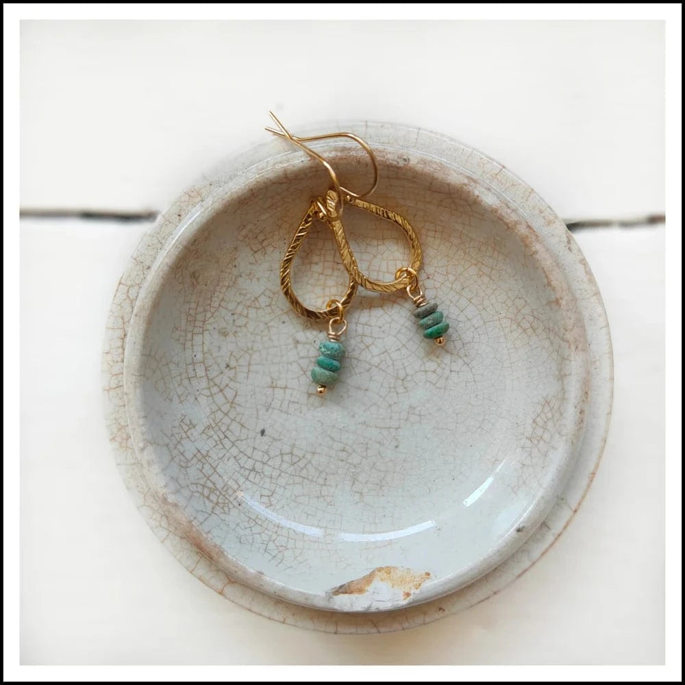 Paird turquoise Earrings Paird