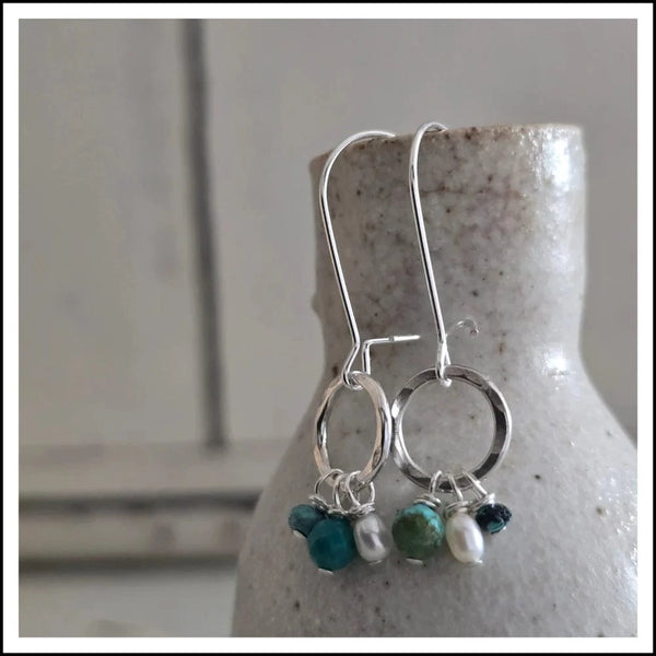Paird water spirit earrings Paird