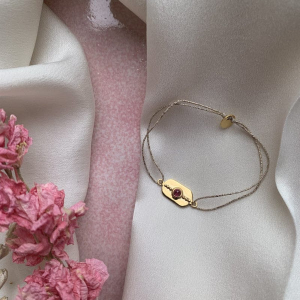 Tourmaline bracelet Paird