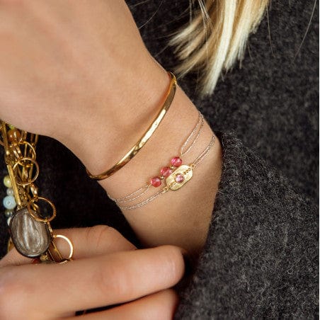 Tourmaline bracelet Paird