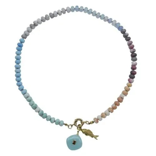 Fish necklace Parisian cool