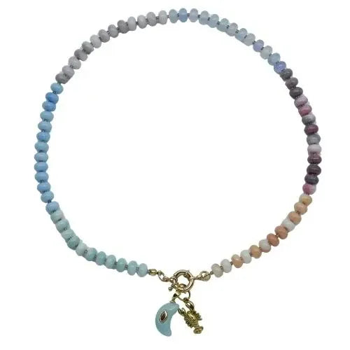 Moon lobster necklace Parisian cool
