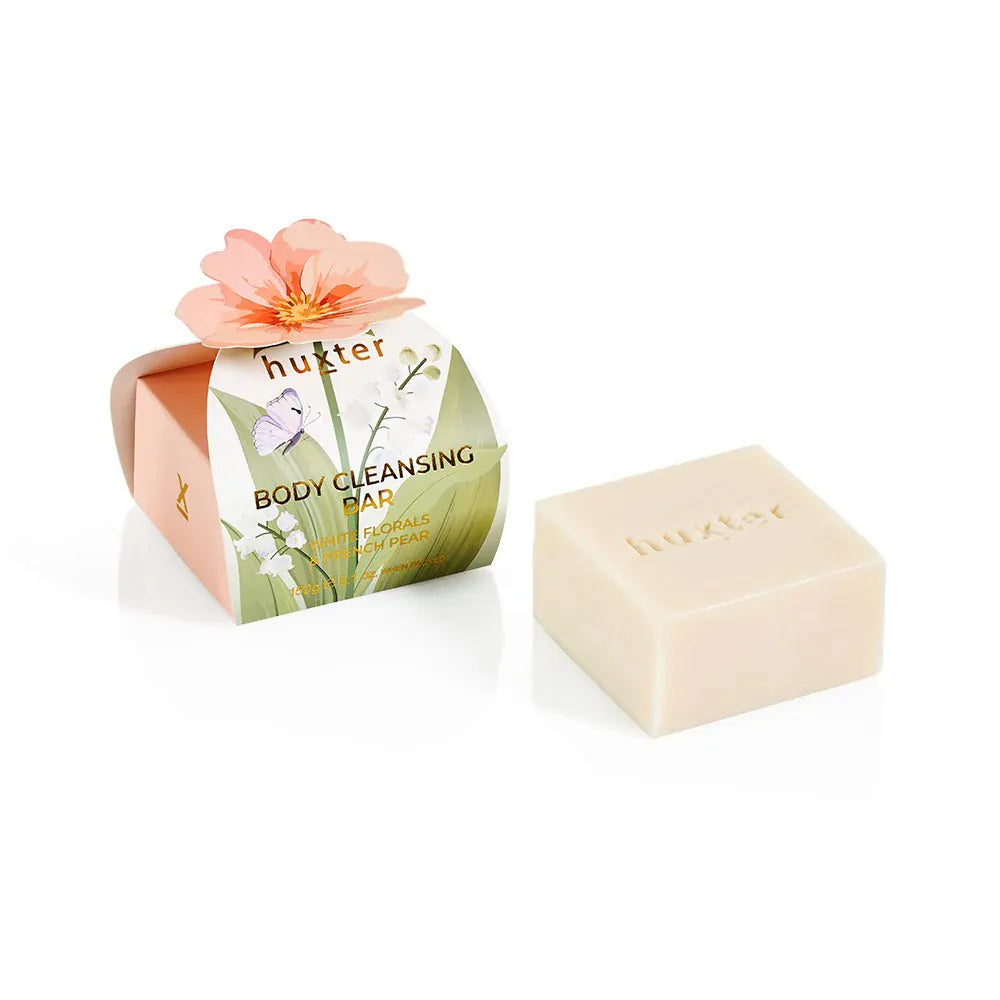 Huxter Soap bar Peach flower Myrtle & Moss