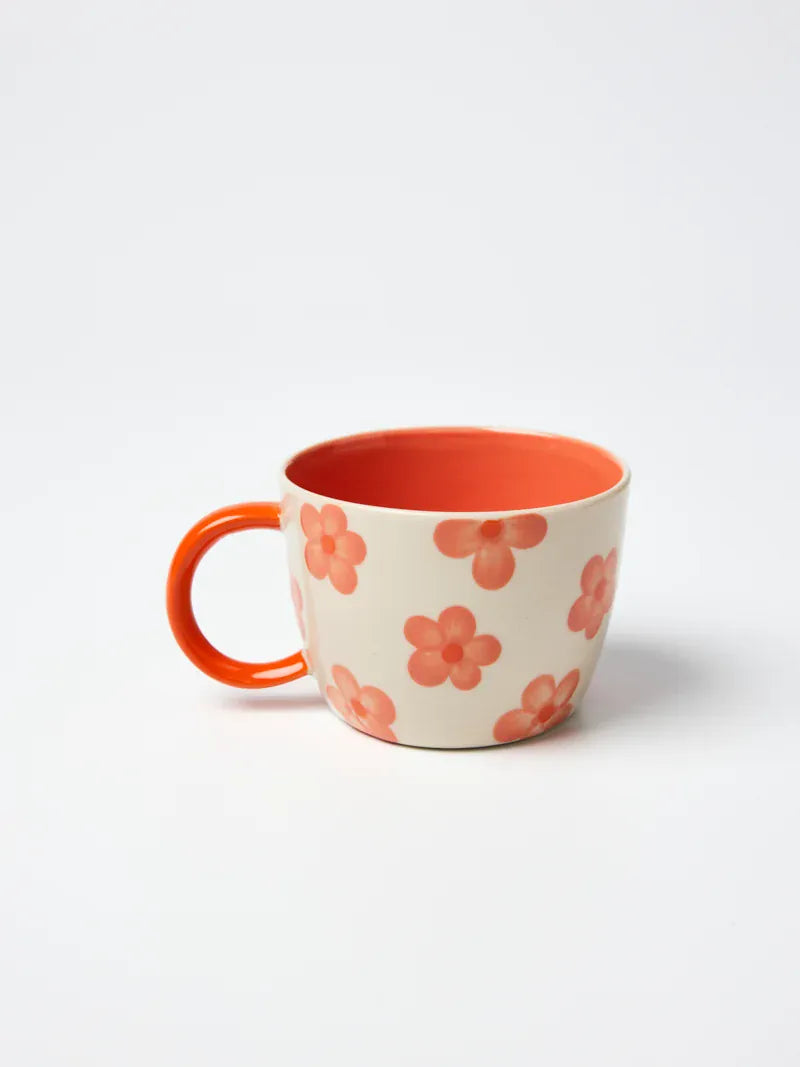 Chino daisy cups Peach LittleLintons