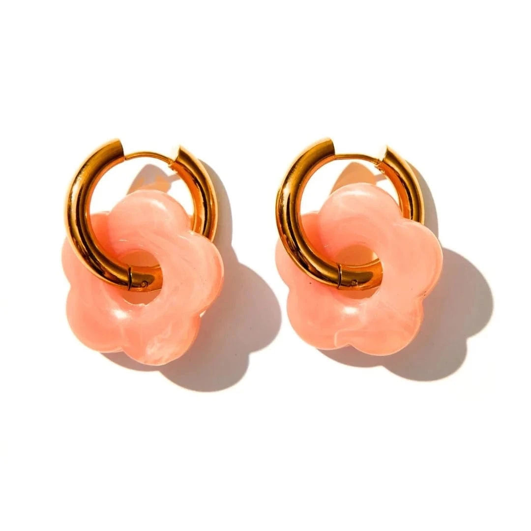 Emeldo Gloria hoops Peach LittleLintons