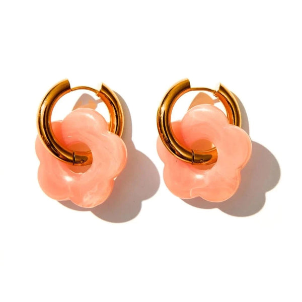 Emeldo Gloria hoops Peach LittleLintons