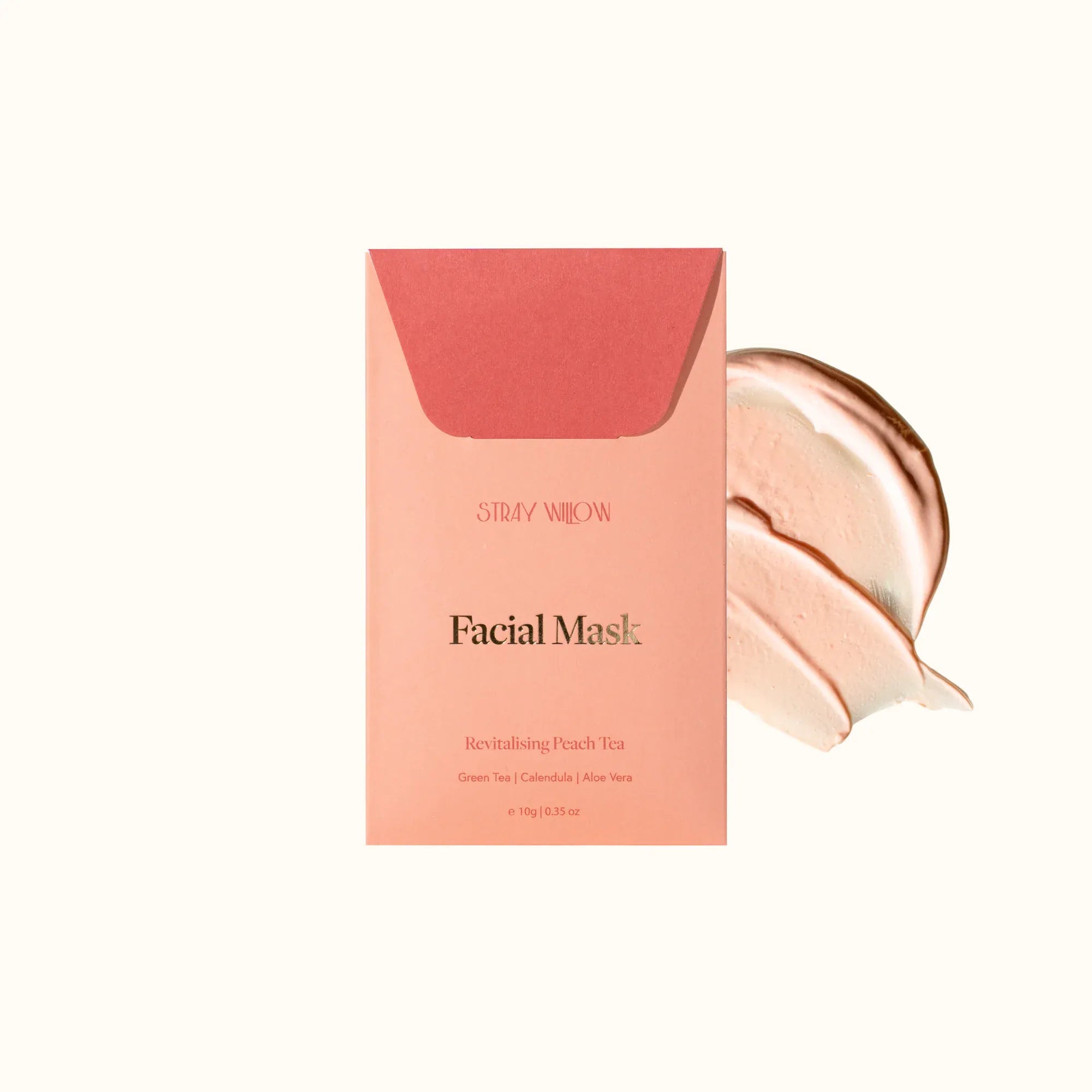 Exfoliating mini face mask Peach tea LittleLintons