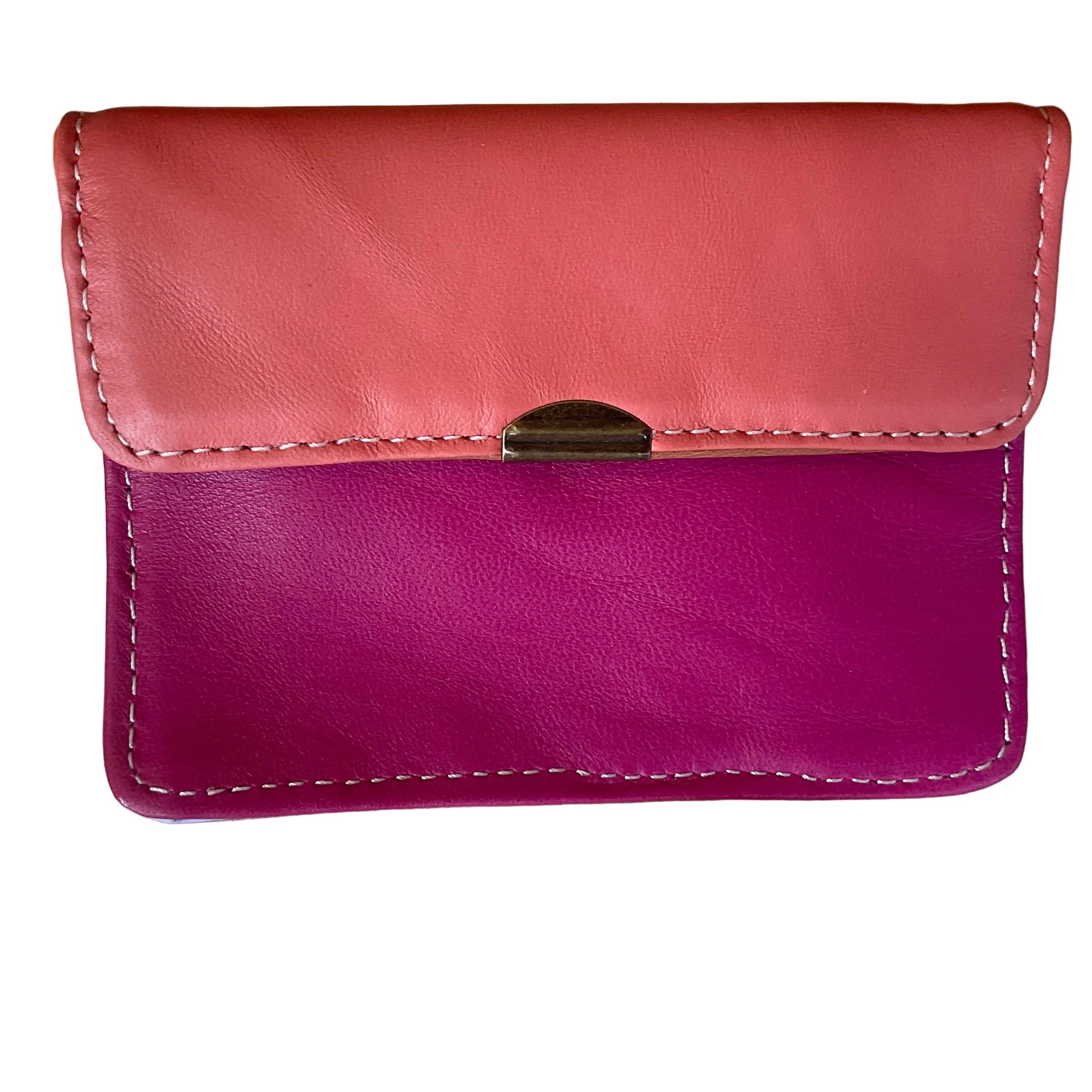 Leather purse Peachy LittleLintons