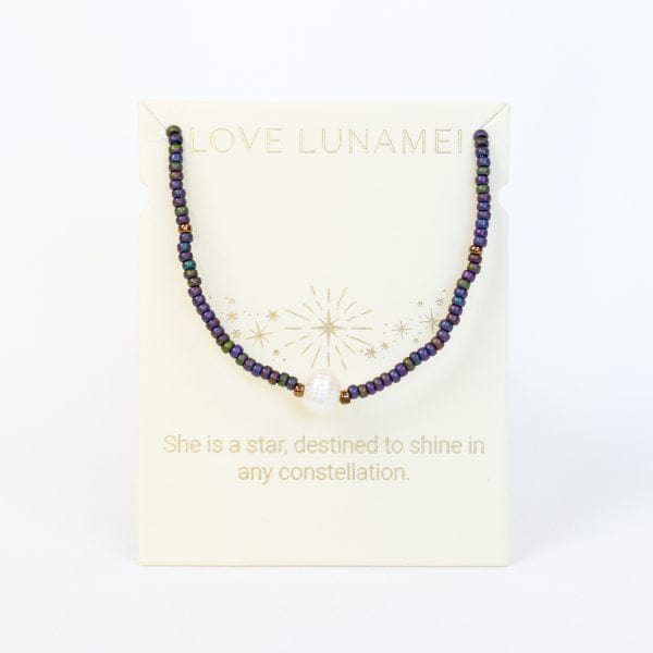 Inspiration necklace Pearl bronze LittleLintons