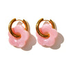 Emeldo Gloria hoops Pink LittleLintons