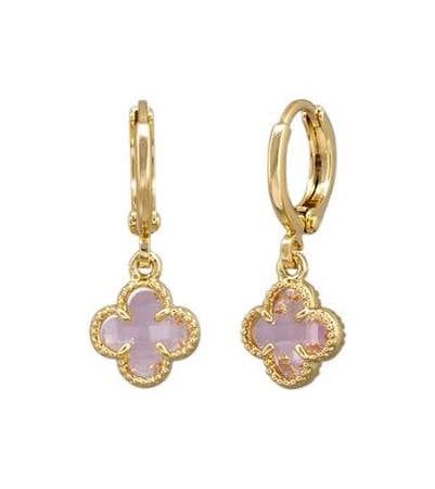 Felice Earrings Pink LittleLintons