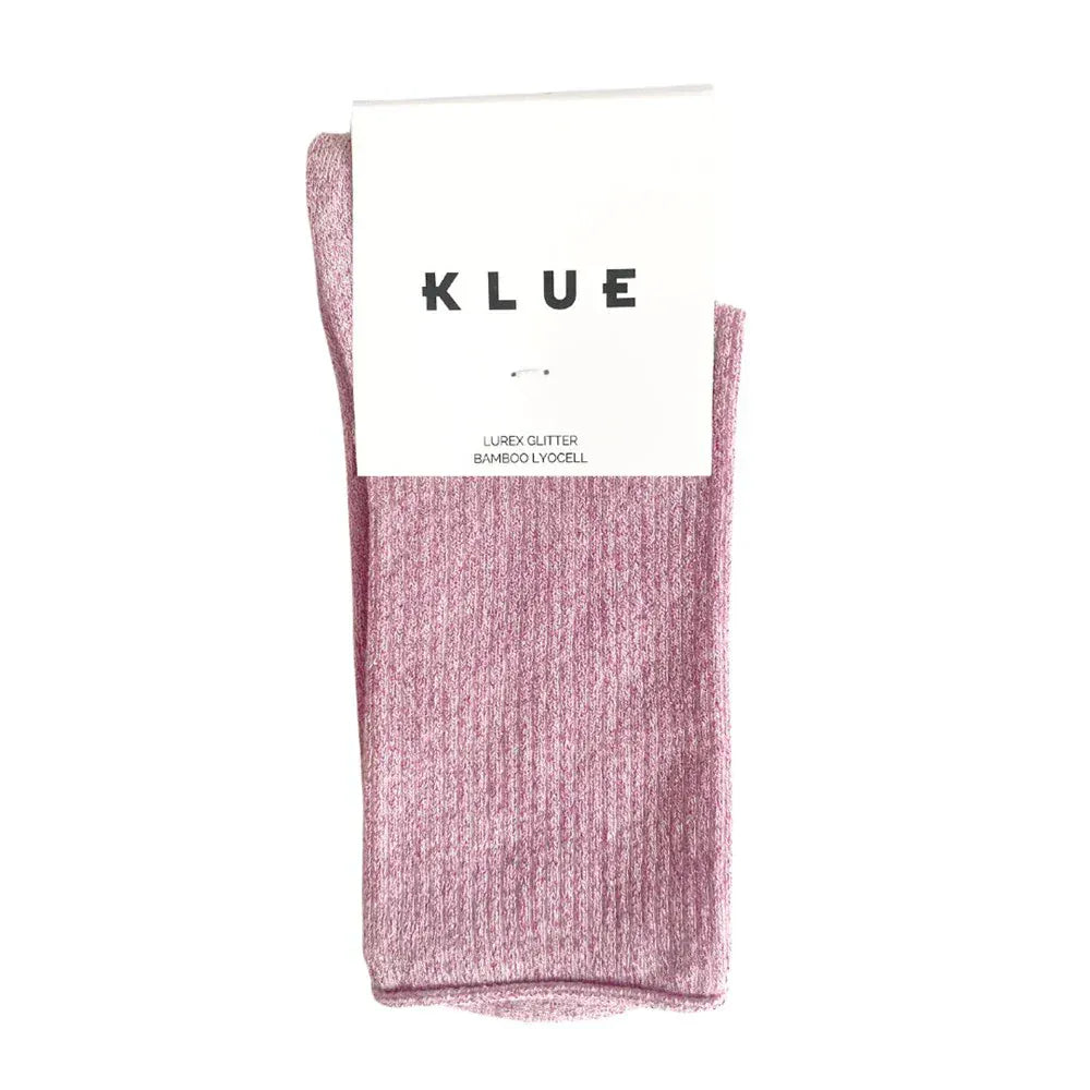 Glitter socks Pink LittleLintons