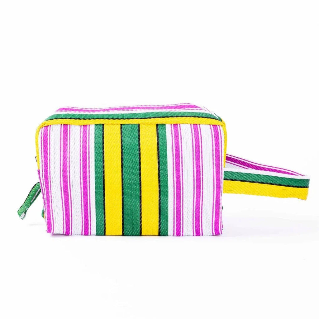 Parisian cool wash bags Pink yellow LittleLintons