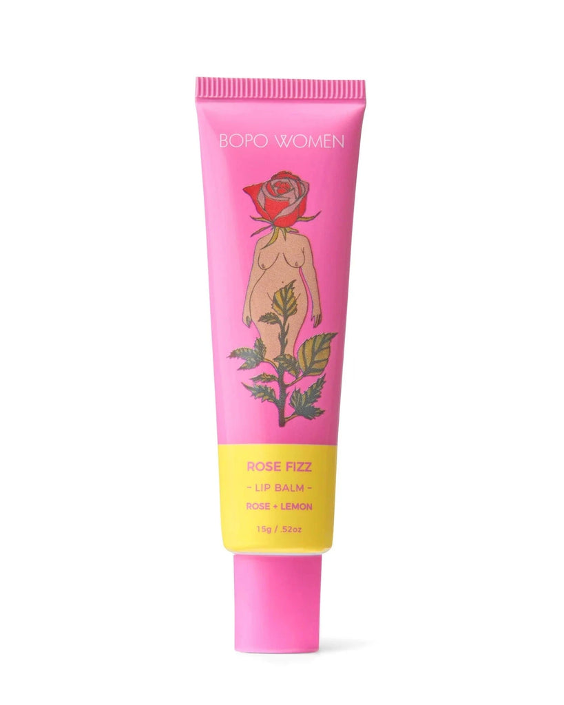 Bopo lipbalm Rose fizz LittleLintons