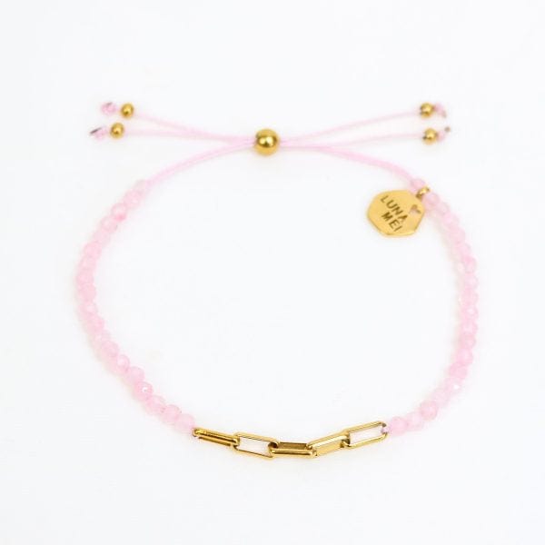 Mei bracelets Rose Quartz Mei Bracelet – Unconditional Love LittleLintons