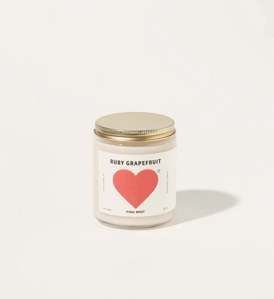 Pink mint Candles Ruby grapefruit LittleLintons