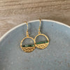 Aria earrings Rubyzosite Paird