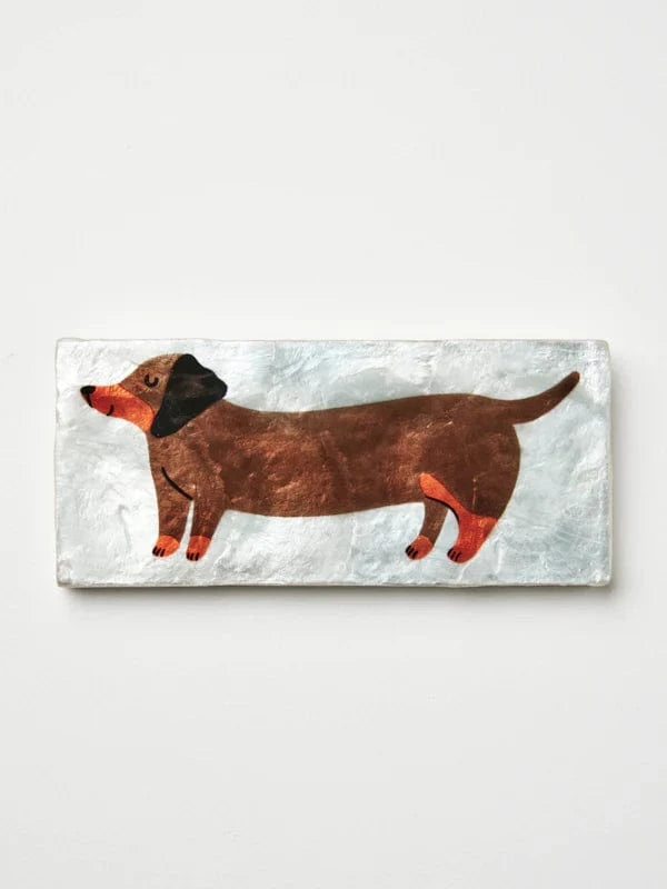 Dog tile hanger Sausage LittleLintons