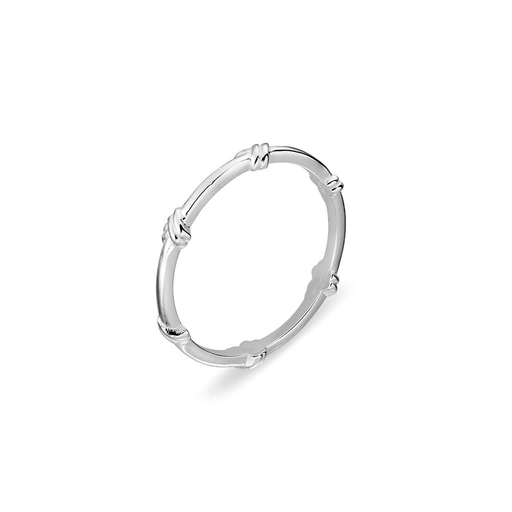 Twist ring Silver 7 LittleLintons