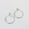 Coral hoops Silver LittleLintons