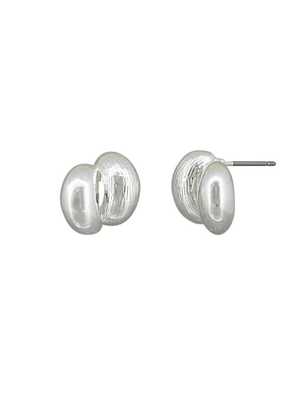 Double pod  Earrings silver LittleLintons