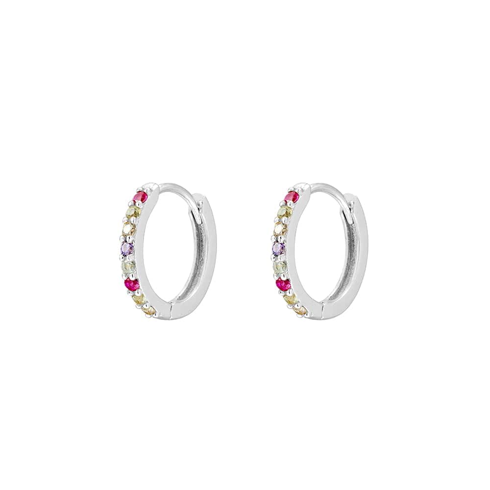 Huggie hoops Silver LittleLintons
