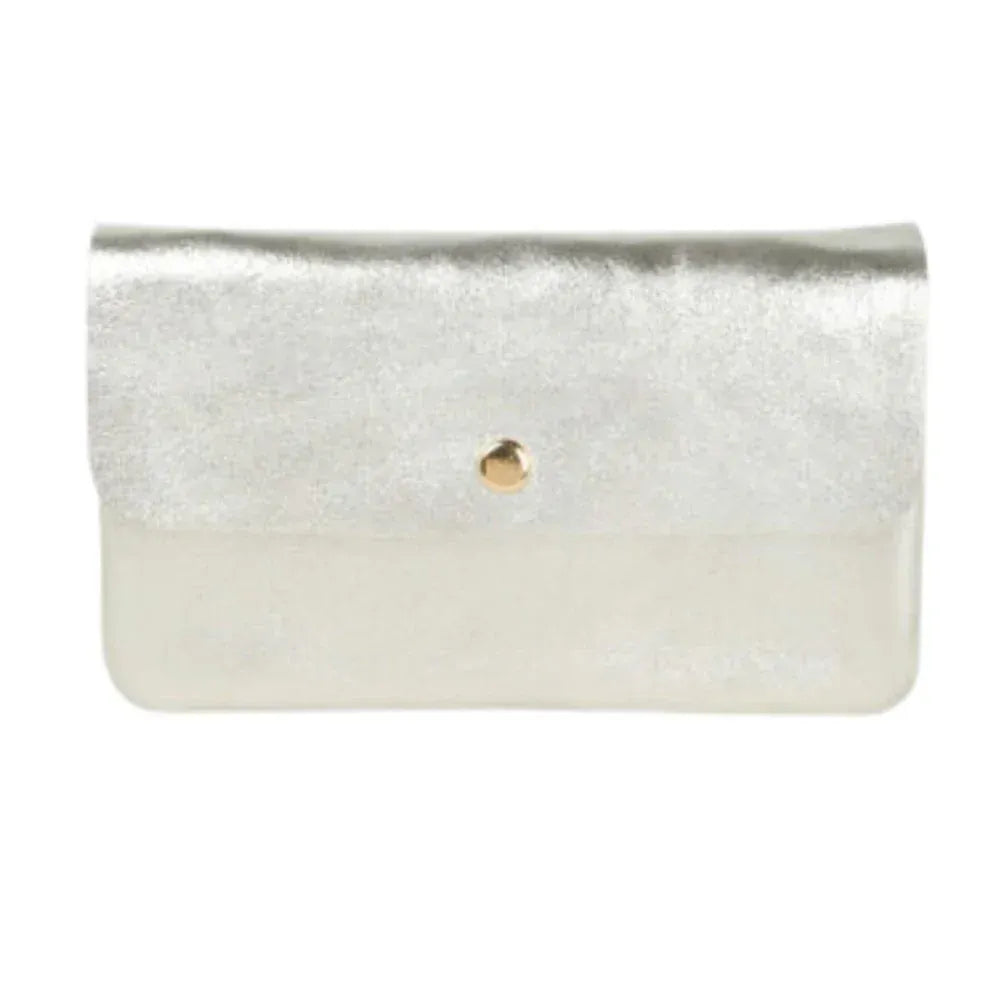 Maison metallic Cross body bag Silver LittleLintons