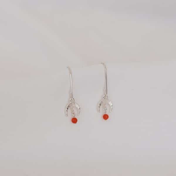 Noor earrings Silver LittleLintons