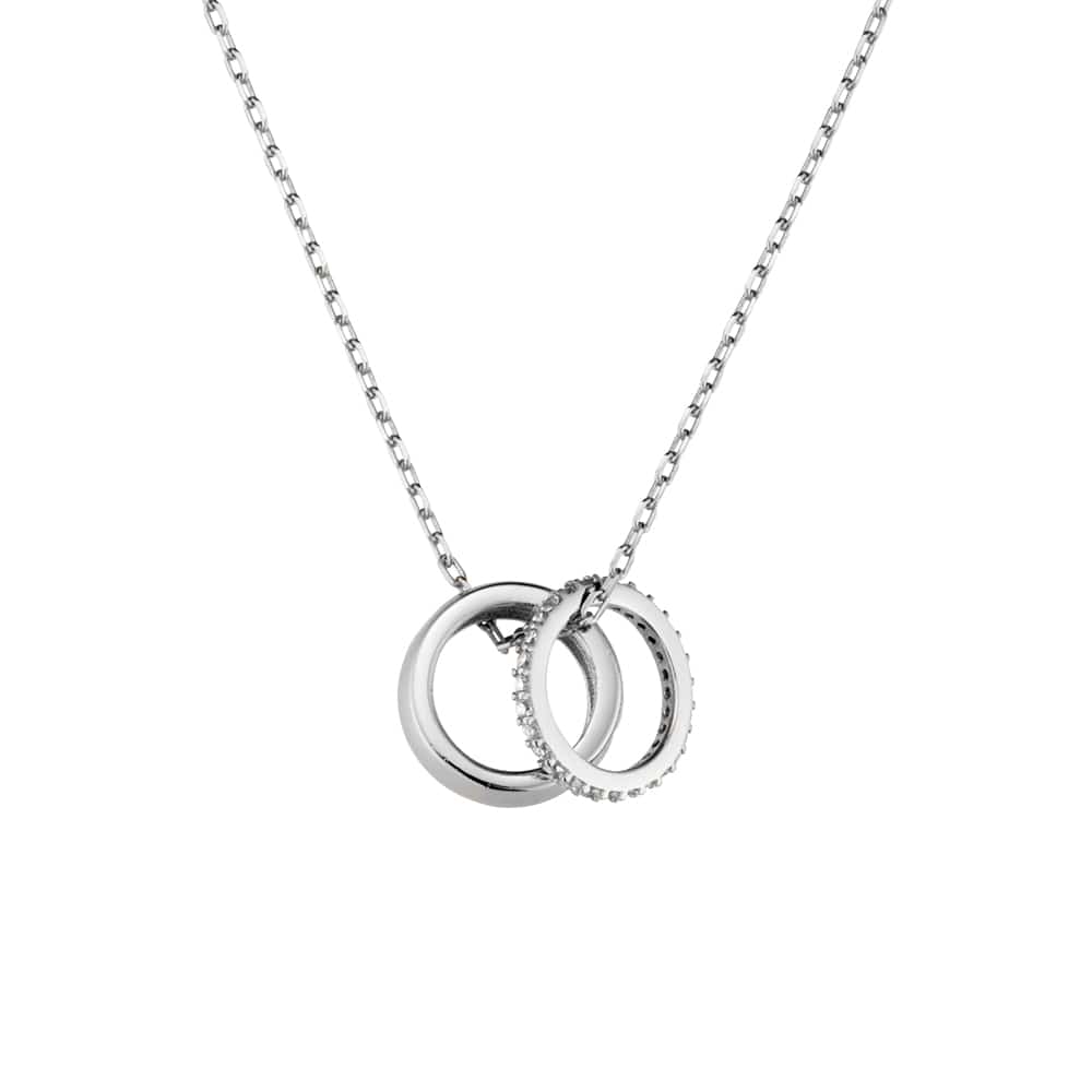Ring charms Necklace Silver LittleLintons