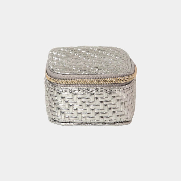 Tonic herringbone mini cube Silver LittleLintons