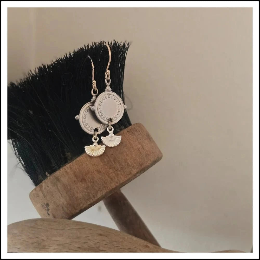 Paird  Fandangle earrings Silver Paird