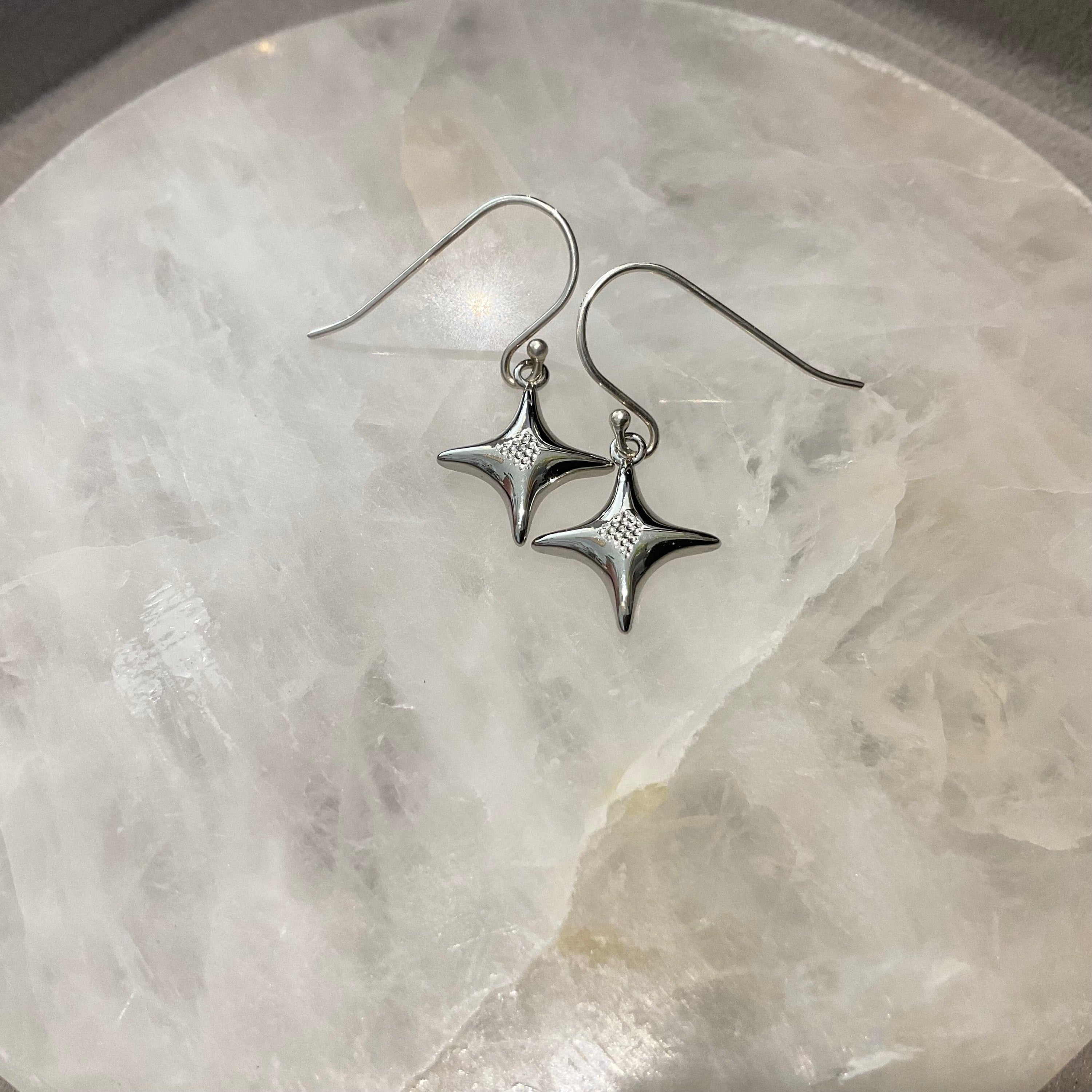 Paird  North Star earrings Silver Paird