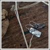Paird wild flower studs Silver Paird