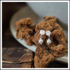 Paird pearl earrings Silver-plated Paird