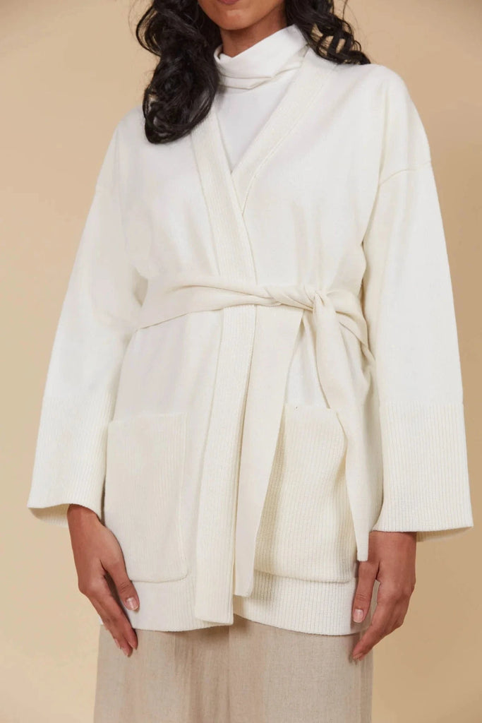 Selene cardigan Small cream LittleLintons
