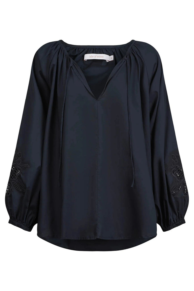 Nilsa blouse Small Navy LittleLintons