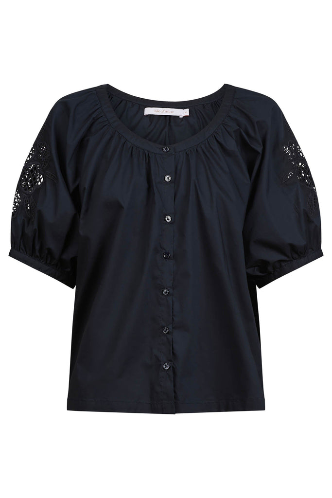 Nilsa short sleeve Small Navy LittleLintons