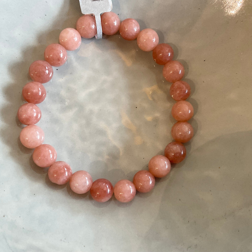 Gemstone bracelets Strawberry quartz LittleLintons