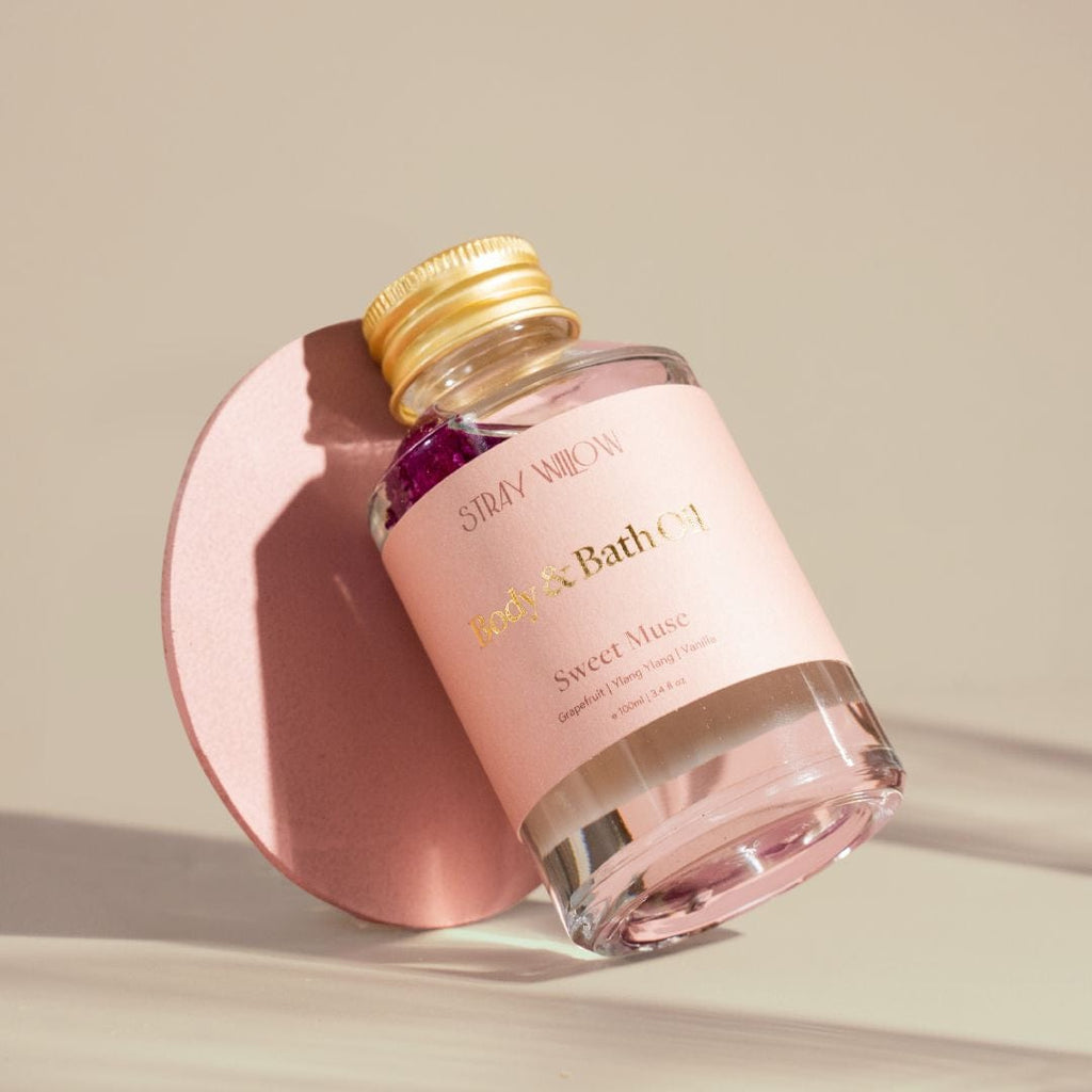 Body & bath oil Sweet muse :Grapefruit / ylang ylang/ Hibiscus LittleLintons