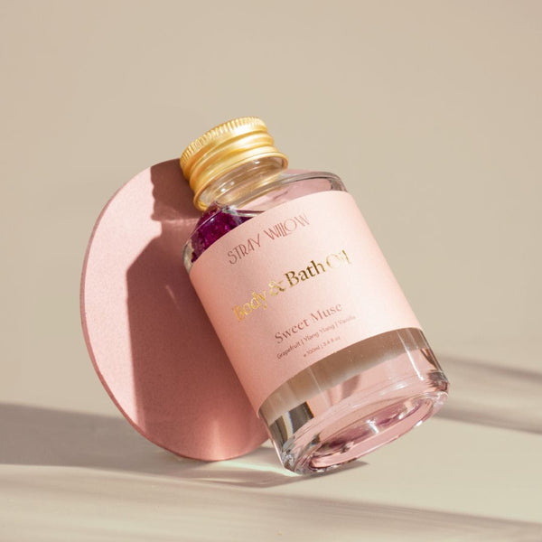 Body & bath oil Sweet muse :Grapefruit / ylang ylang/ Hibiscus LittleLintons