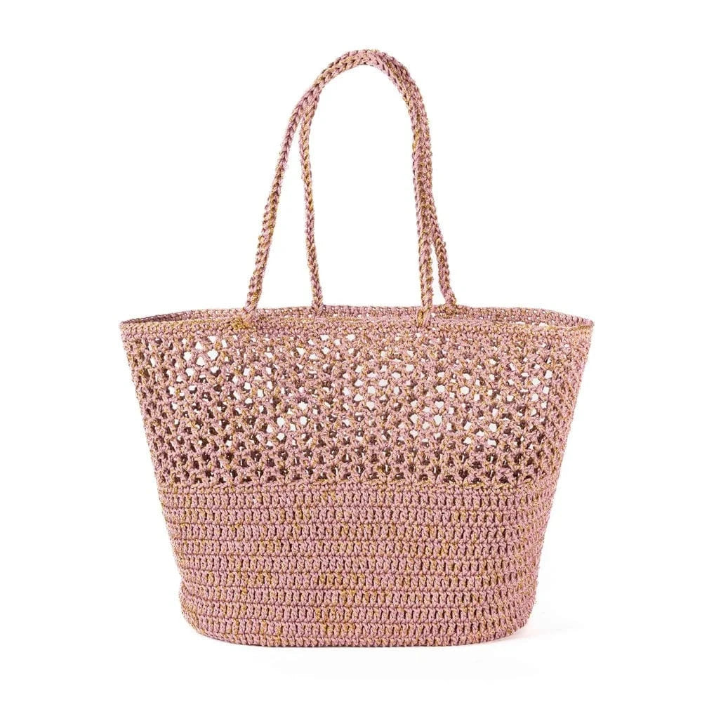 Romy Tote Tea rose & gold LittleLintons