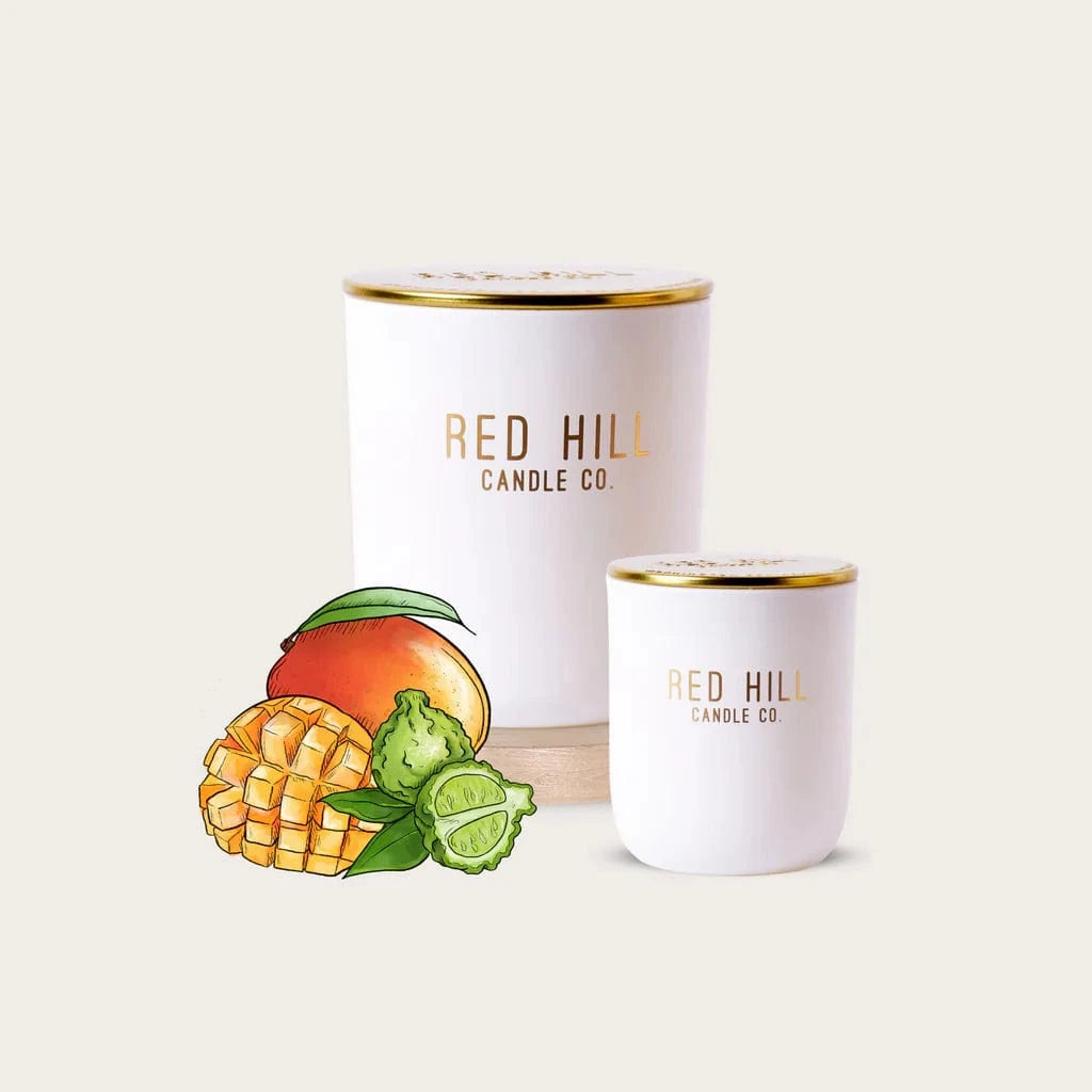Red hill candle small Thai lime mango LittleLintons