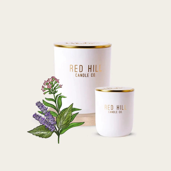 Red hill candle small Tobacco patchouli LittleLintons